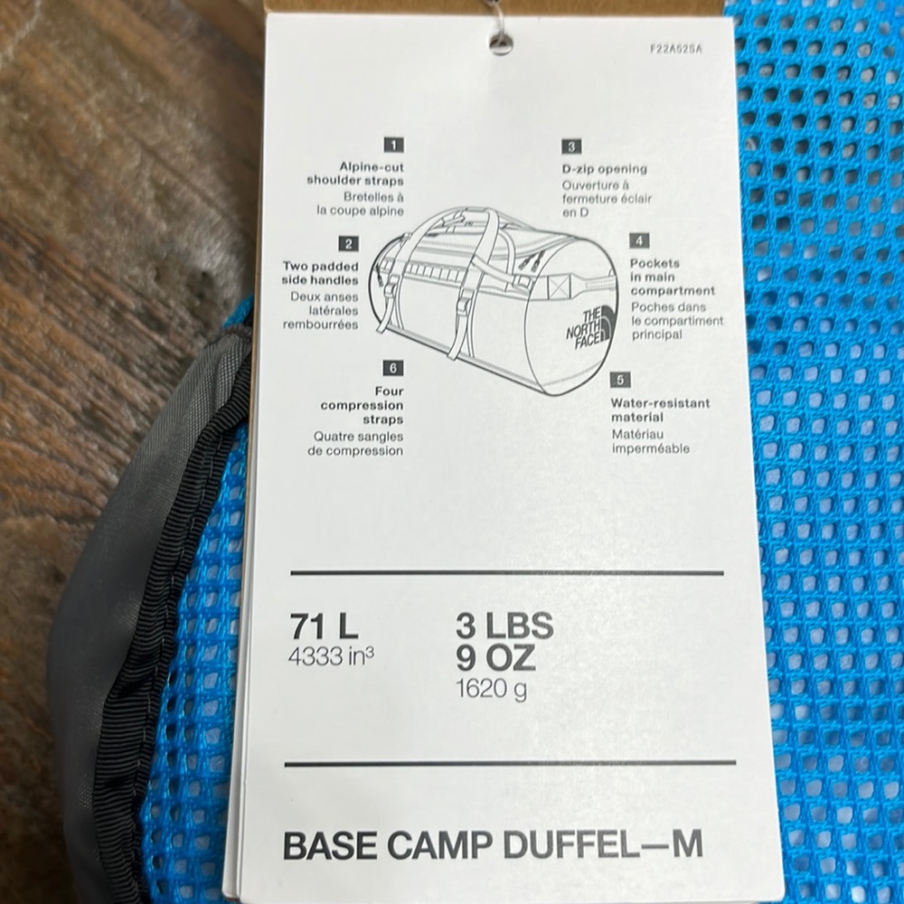 NWT North Face Base Camp Duffel-Medium - Picture 6 of 7